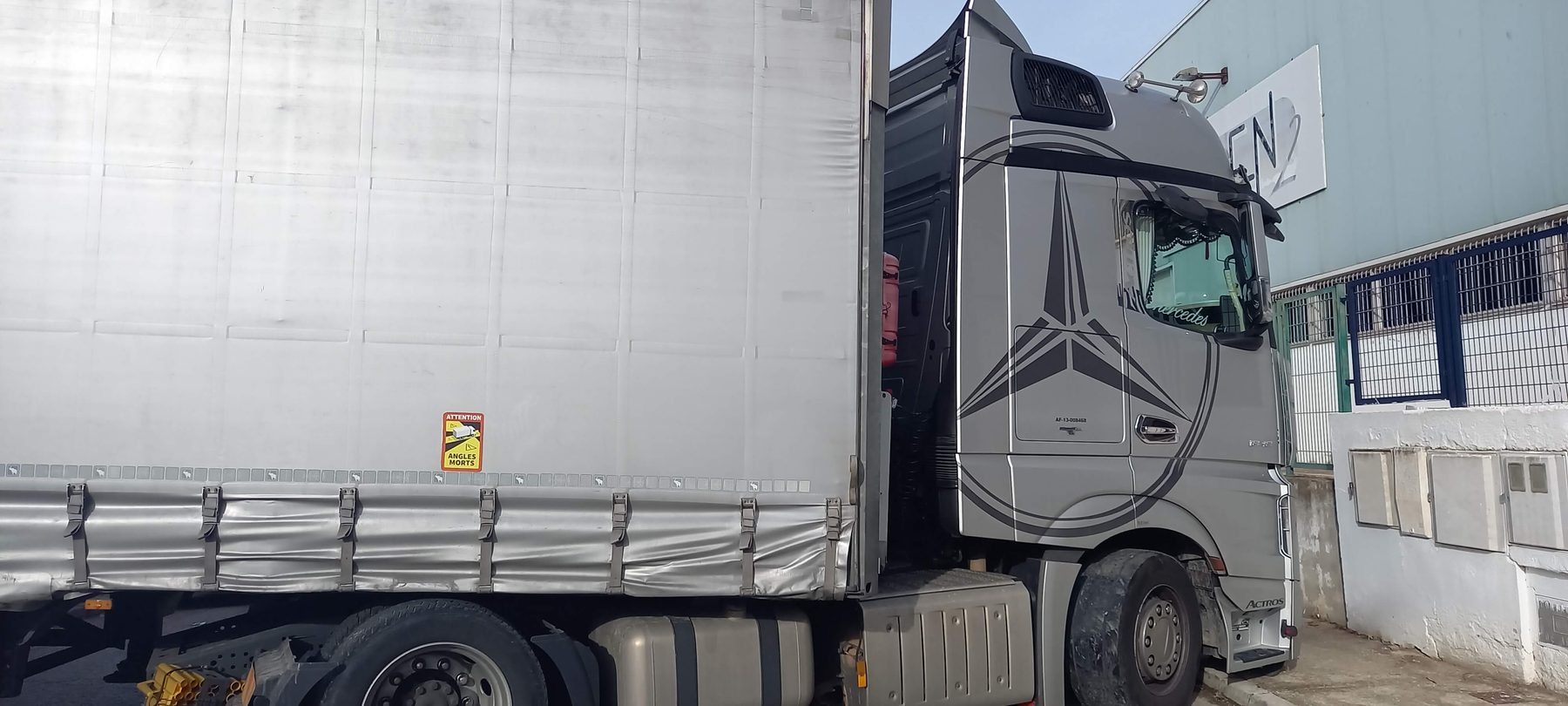 Bognár Transport nyerges szerelvény
