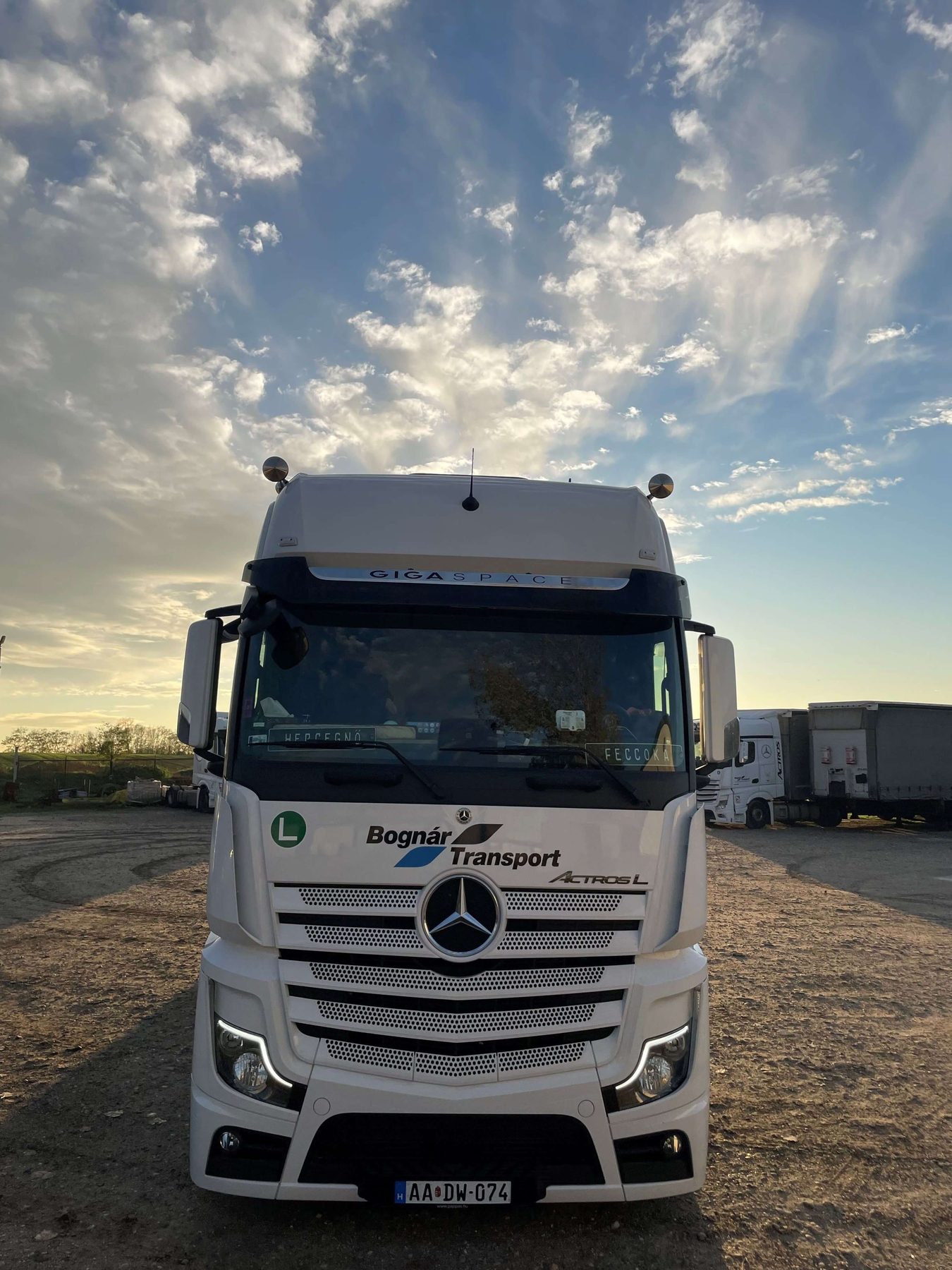 Bognár Transport kamion — miért válasszon minket